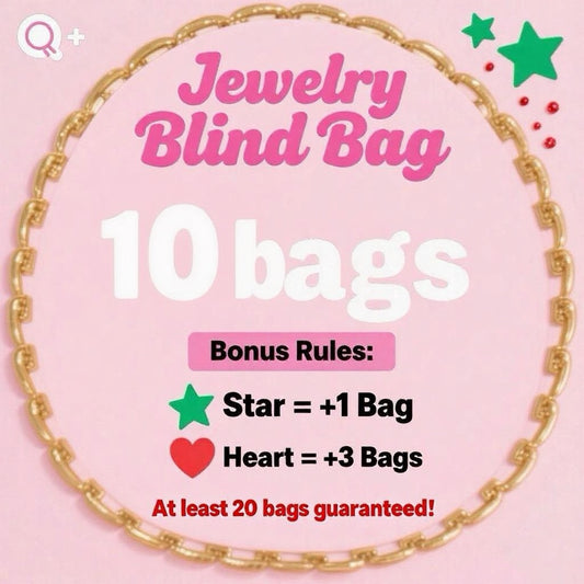 10 bags of titanium steel jewelry items