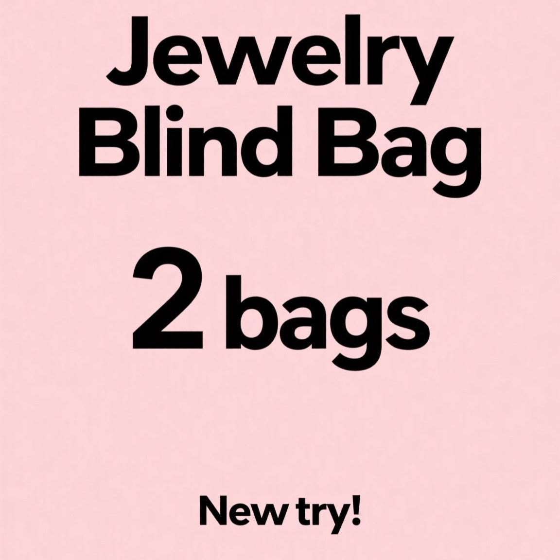 2 bags of titanium steel jewelry items